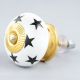 Black Star Ceramic Knob