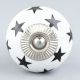 Black Star Ceramic Knob