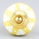 White Heart Ceramic Drawer Knob