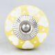 White Heart Ceramic Drawer Knob