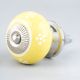 Yellow Tiny Floral Drawer Knob