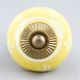 Yellow Tiny Floral Drawer Knob