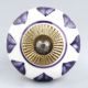 Purple Heart Ceramic Knob