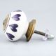 Purple Heart Ceramic Knob