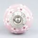 Pink Tiny Flower Dresser Knob