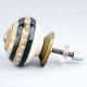 Hand Painted Black Design Ceramic Knob