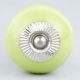 Lime Round Knob