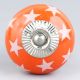 Orange Star Ceramic Drawer Knob Online