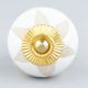 White Etched Ceramic Knob-21