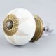 White Etched Ceramic Knob-21