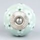 Sage Green Tiny Flower Ceramic Drawer Knob Online