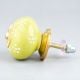 Yellow Ceramic Floral Drawer Knob Online