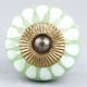 Sage Green Floral Ceramic Wardrobe Knobs Online