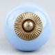 Sky Blue Ceramic Knob