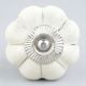 White Golden Medium Knob