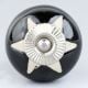 Black Etched Ceramic Knob 41