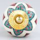 Mixed Flower Dresser Knob