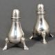 Vintage Sterling Silver Salt and Pepper Shakers in Pair from England