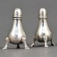 Vintage Sterling Silver Salt and Pepper Shakers in Pair from England