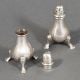 Vintage Sterling Silver Salt and Pepper Shakers in Pair from England