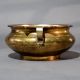 Handmade Brass Urli Bowl for Floating Flowers