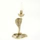 Handcrafted Brass Cobra Candle Holder