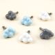 Multicolor Handmade Ceramic Cloud Shape Dresser Knobs-6 Pieces