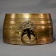 Handmade Vintage Brass Ritual Bowl with Handles