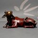 Handcrafted Brass Resting Cow Idol Figurine