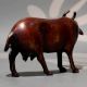 Buy Handmade Brass Standing Cow Sculpture