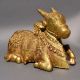 Ornate Nandi Bull Idol Handcrafted Brass