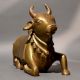 Traditional Nandi Bull Statue Handcrafted Brass