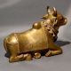 Traditional Nandi Bull Statue Handcrafted Brass