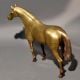 Vintage Brass Horse Sculpture Handcrafted Decor