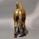 Vintage Brass Horse Sculpture Handcrafted Decor