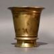 Classic Brass Drinking Cup Handcrafted Utility