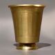 Traditional Brass Tumbler Cup Handcrafted Finish