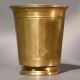Classic Brass Pedestal Ritual Drinking Vessel
