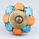 Mixed Lotus Ceramic Knob