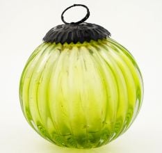 Green Solid Melon Christmas Hanging