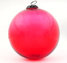 Red Decorative Round X-mas Hanging