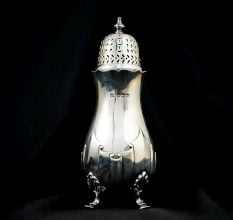 Vintage Sterling Silver Pierced Sugar Shaker