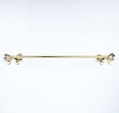Golden Handmade Towel Hanger Made of Premium Brass