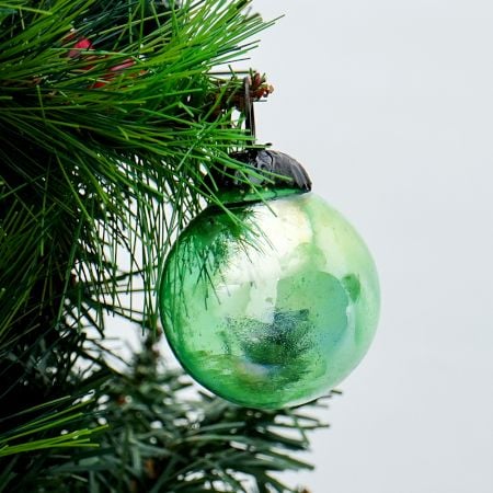 Green Round Small Christmas Hanging Online