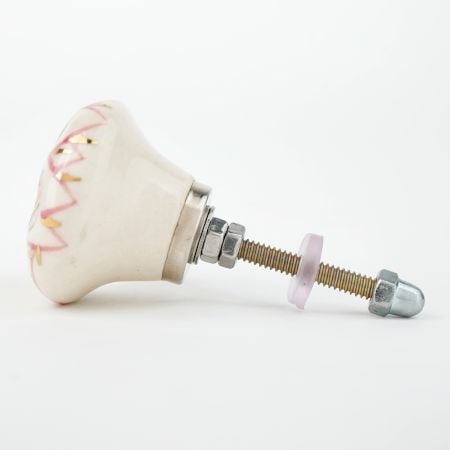 Pink Owl Drawer Bird Knob