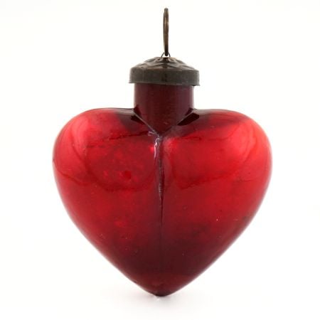 Red Heart Shape Christmas Hanging