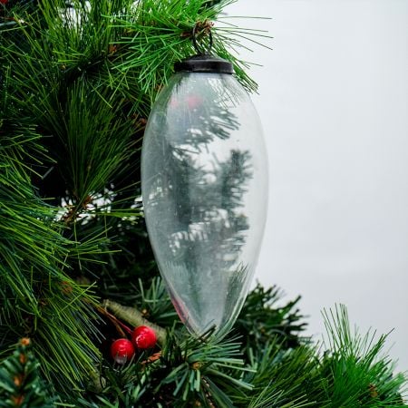 Vintage Transparent Hanging Ornament For Tree Decor