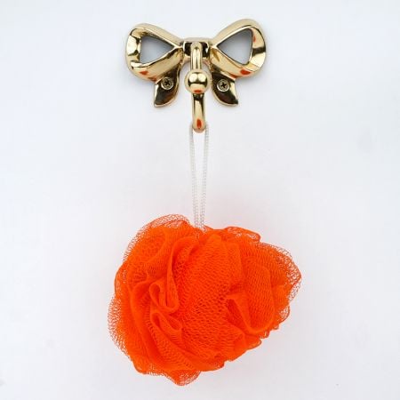 Brass Handmade Golden Bow design Wall Hook for Hanging Clothes