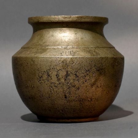 Antique Finish Brass Kalash Traditional Pooja Pot