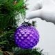 Purple Solid Custard Apple Christmas Hanging